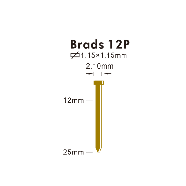 Brads 12P